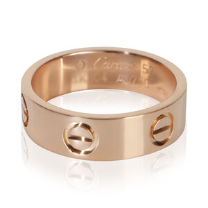 Cartier Rose Gold  Love Ring